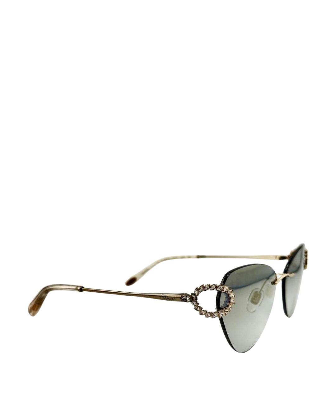 CHOPARD Серебряные металлические солнцезащитные очки, фото 1