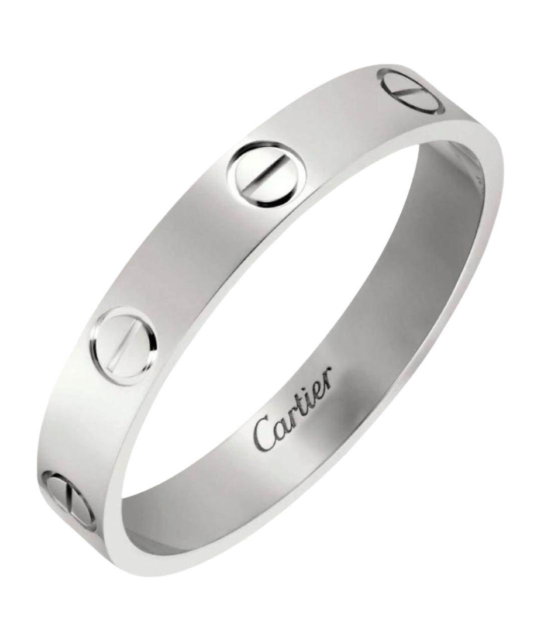 CARTIER Серебряное кольцо из белого золота, фото 1