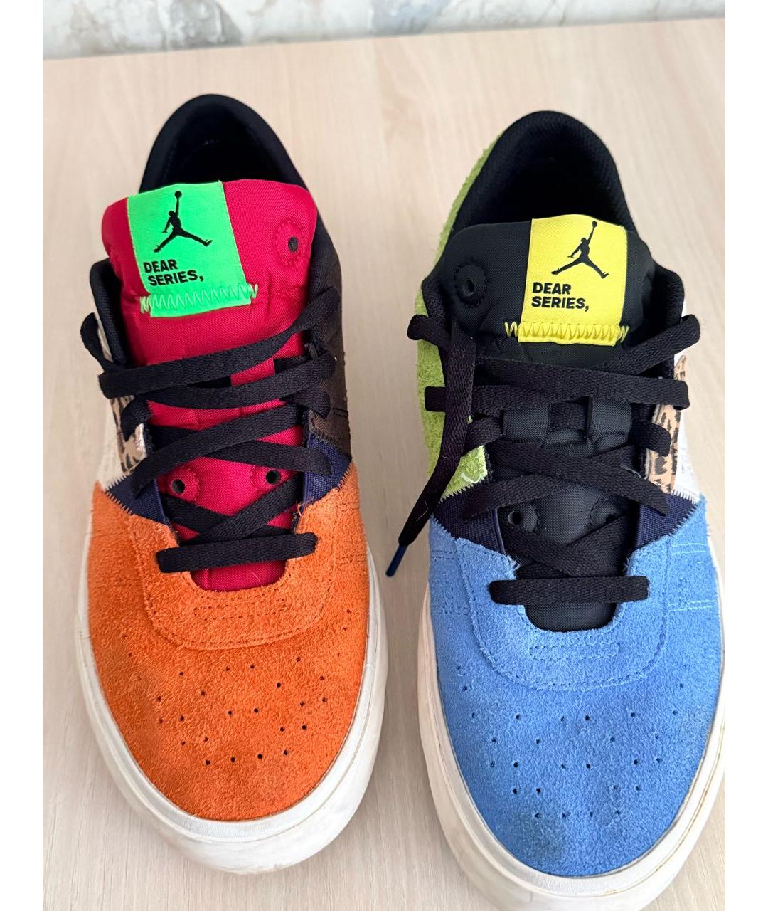 JORDAN Мульти нубуковые низкие кроссовки / кеды, фото 6