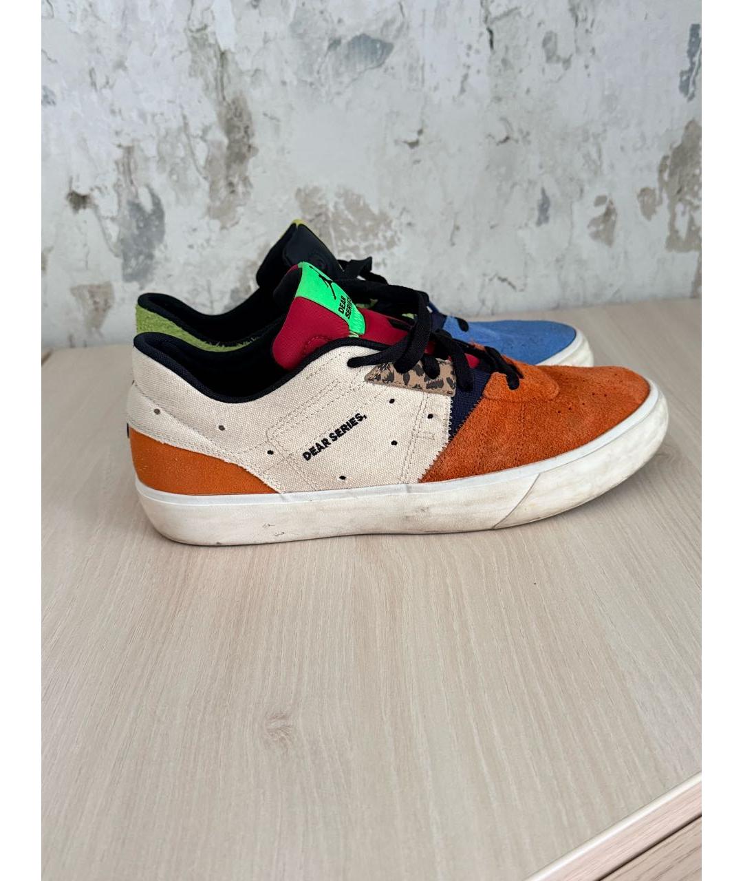 JORDAN Мульти нубуковые низкие кроссовки / кеды, фото 8