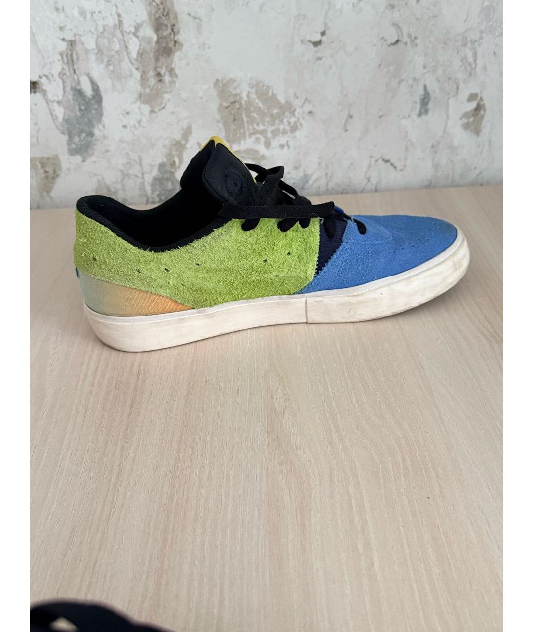 JORDAN Мульти нубуковые низкие кроссовки / кеды, фото 5