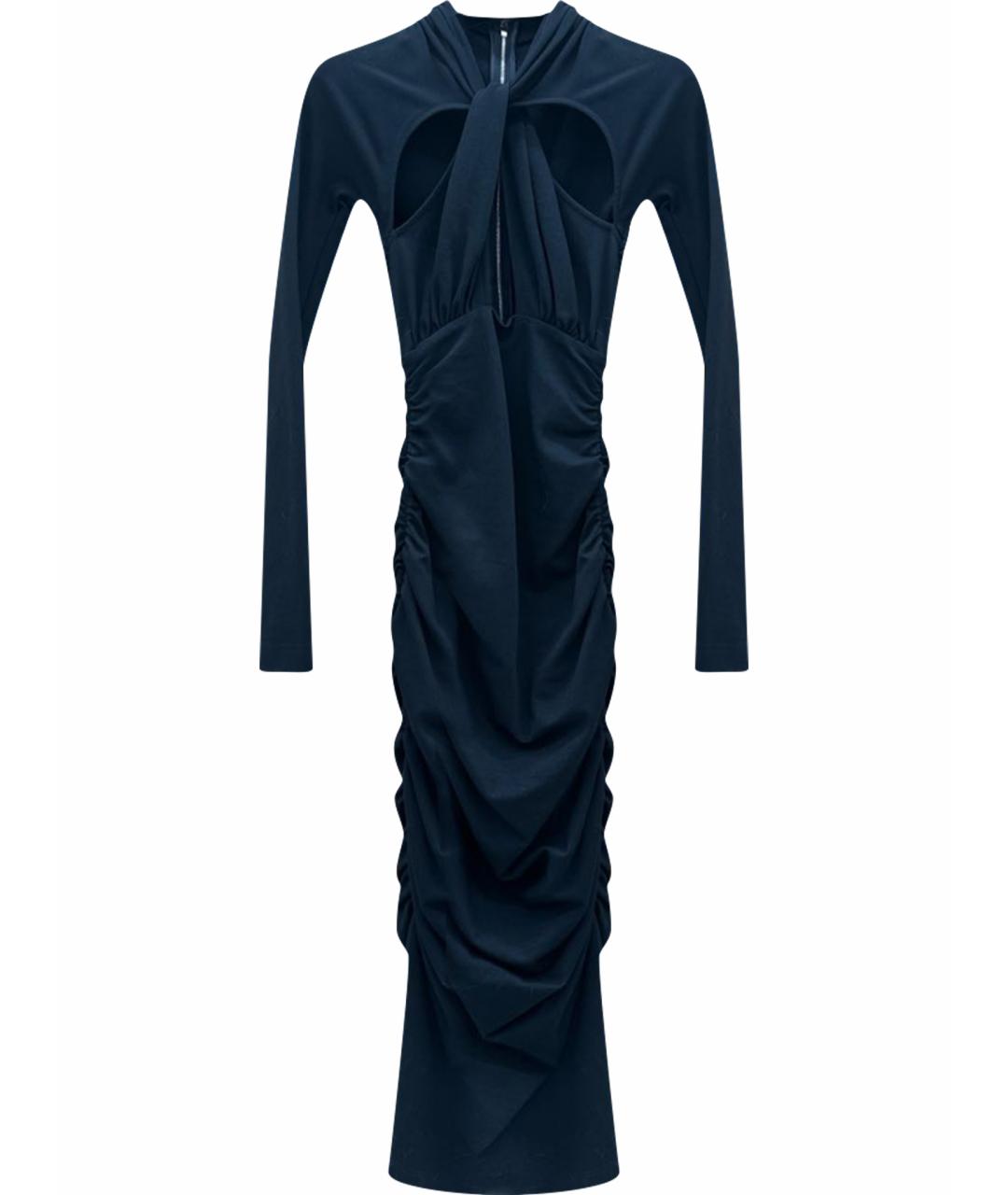 DOLCE&GABBANA Черное вискозное коктейльное платье, фото 1