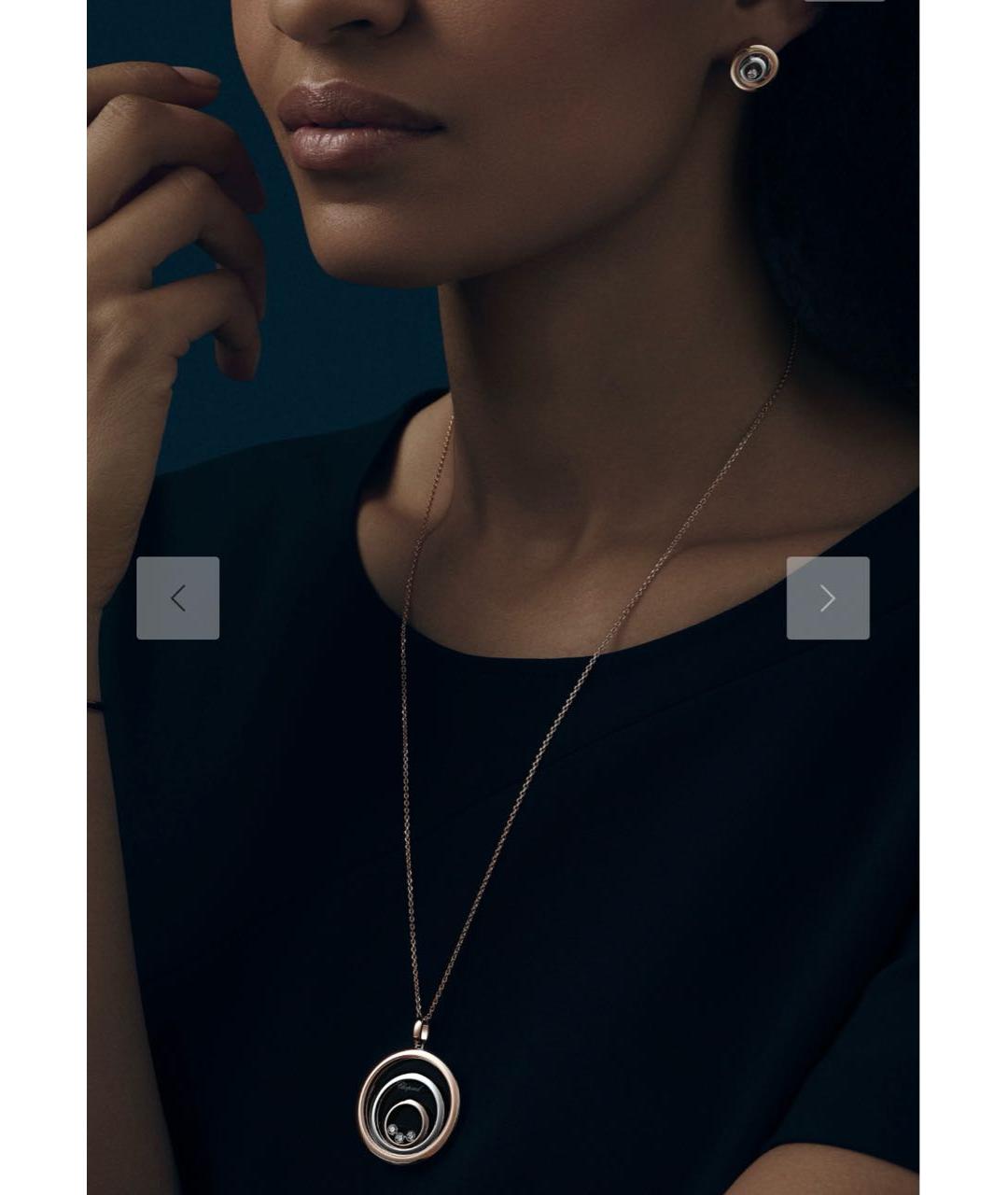 CHOPARD Мульти серьги из белого золота, фото 4