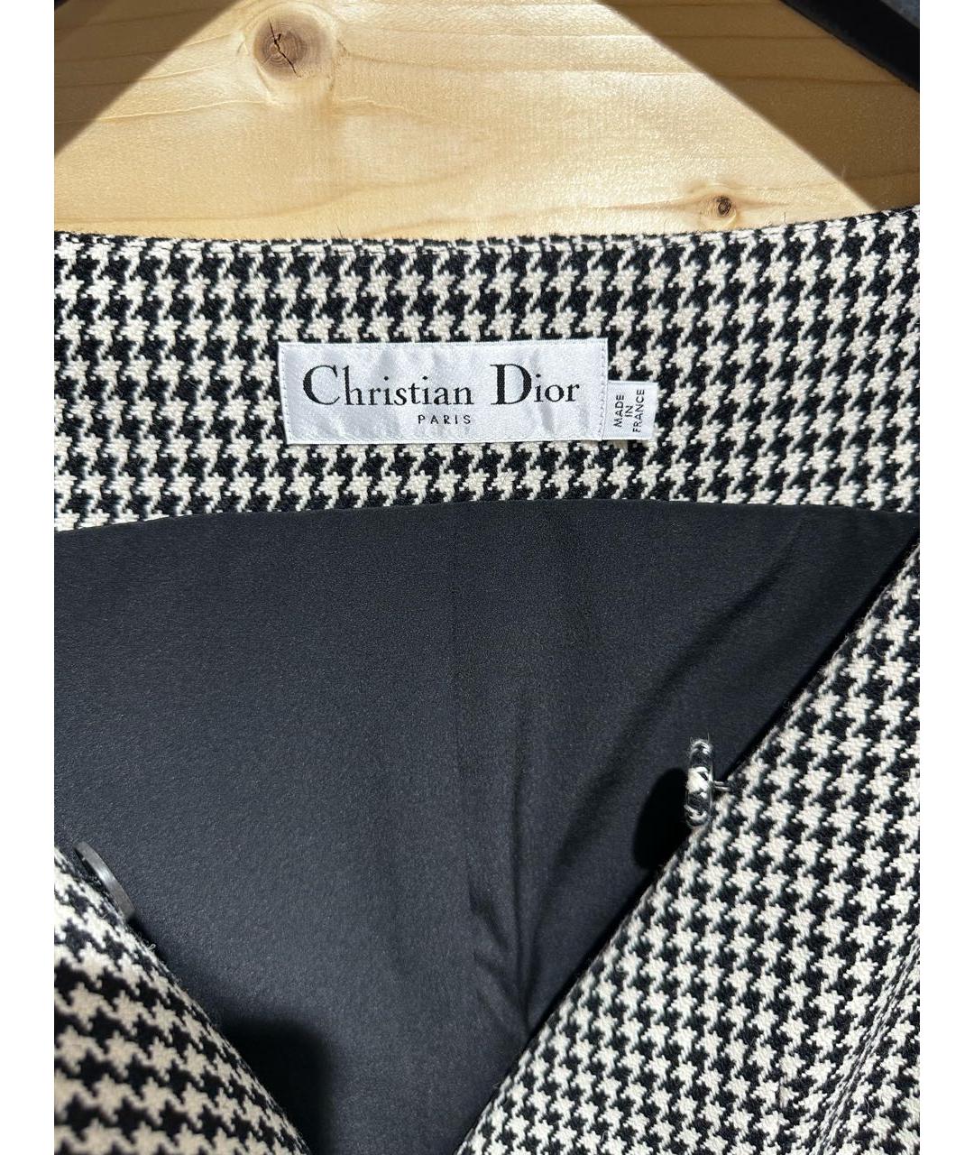 CHRISTIAN DIOR Мульти шерстяной жилет, фото 3