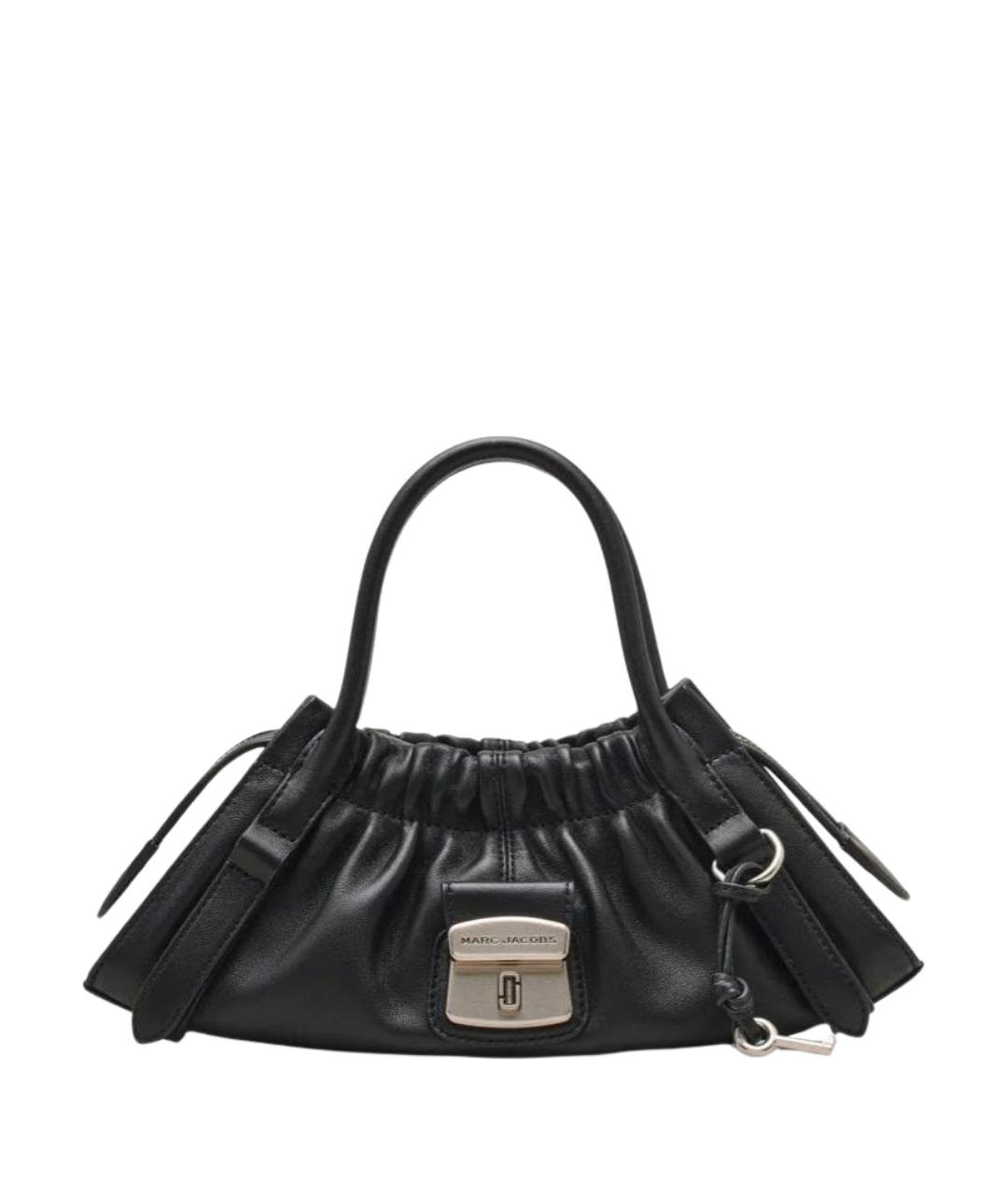 MARC JACOBS Черная кожаная сумка через плечо, фото 1