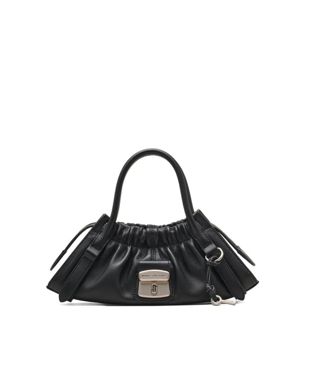 MARC JACOBS Черная кожаная сумка через плечо, фото 6