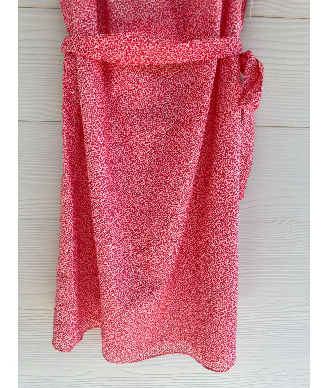 MICHAEL MICHAEL KORS Розовое хлопковое повседневное платье, фото 3