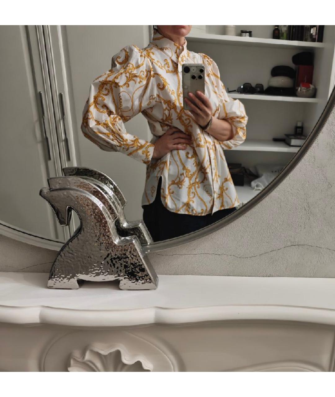 GANNI Мульти хлопковая рубашка, фото 6