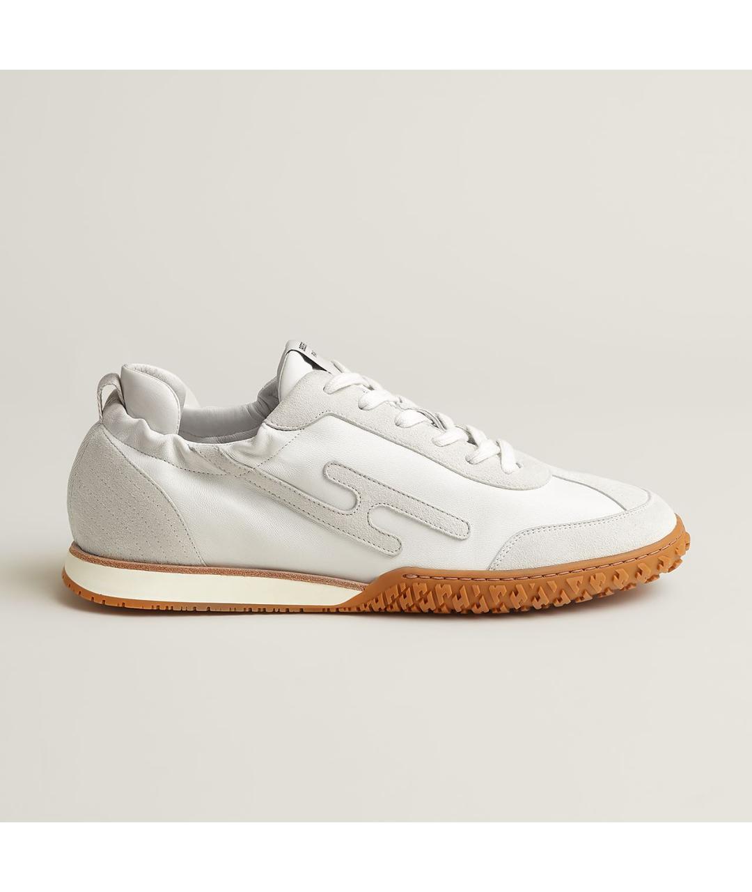 HERMES Белые низкие кроссовки / кеды, фото 8