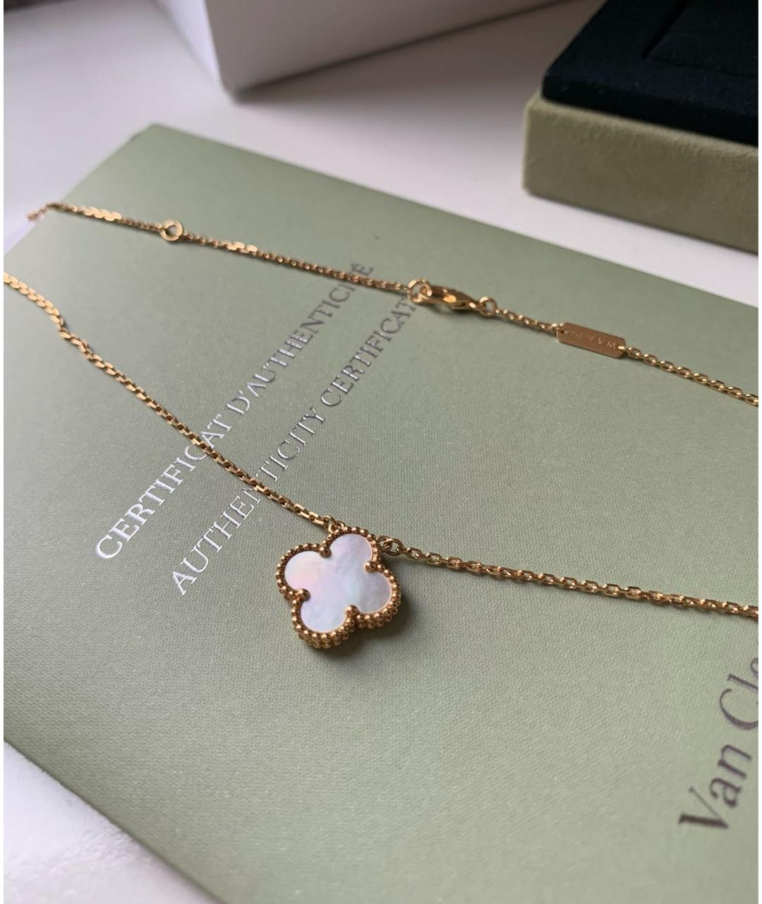 VAN CLEEF & ARPELS Золотое колье из желтого золота, фото 4