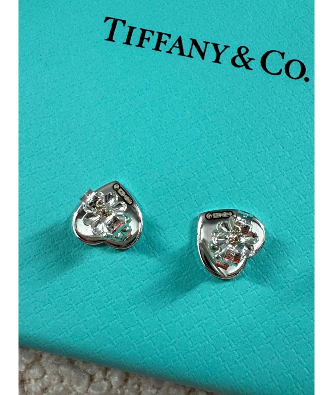 TIFFANY&CO Серебряные серебряные серьги, фото 3