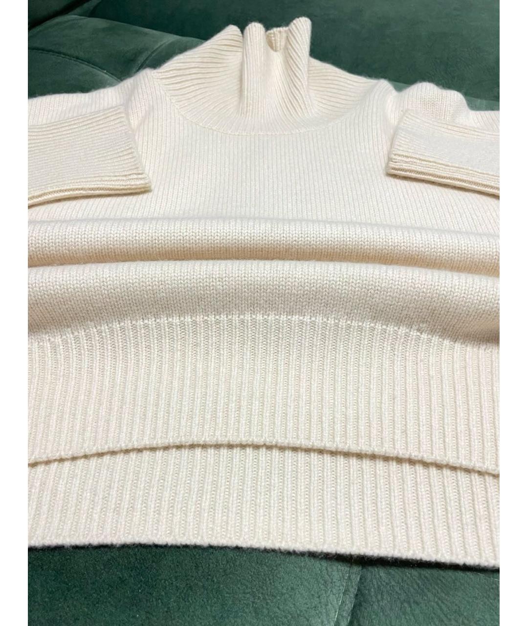 12 STOREEZ Белый шерстяной джемпер / свитер, фото 7