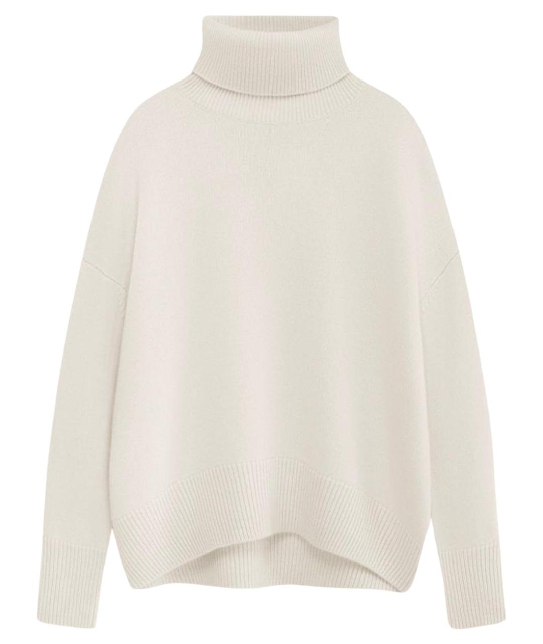 12 STOREEZ Белый шерстяной джемпер / свитер, фото 1