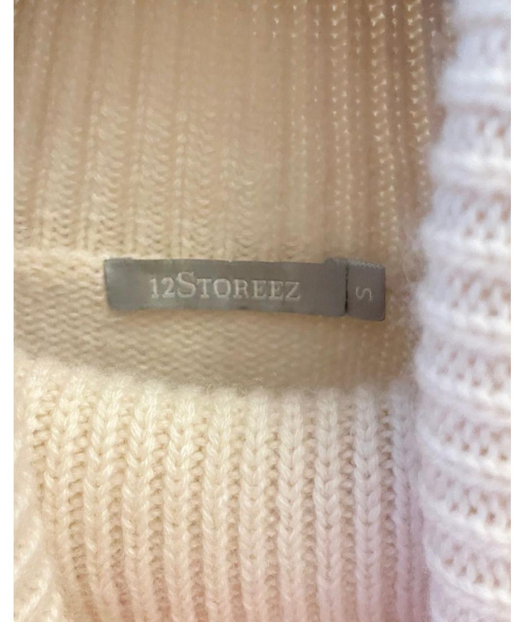 12 STOREEZ Белый шерстяной джемпер / свитер, фото 6