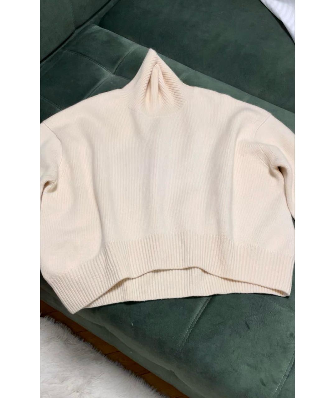12 STOREEZ Белый шерстяной джемпер / свитер, фото 2