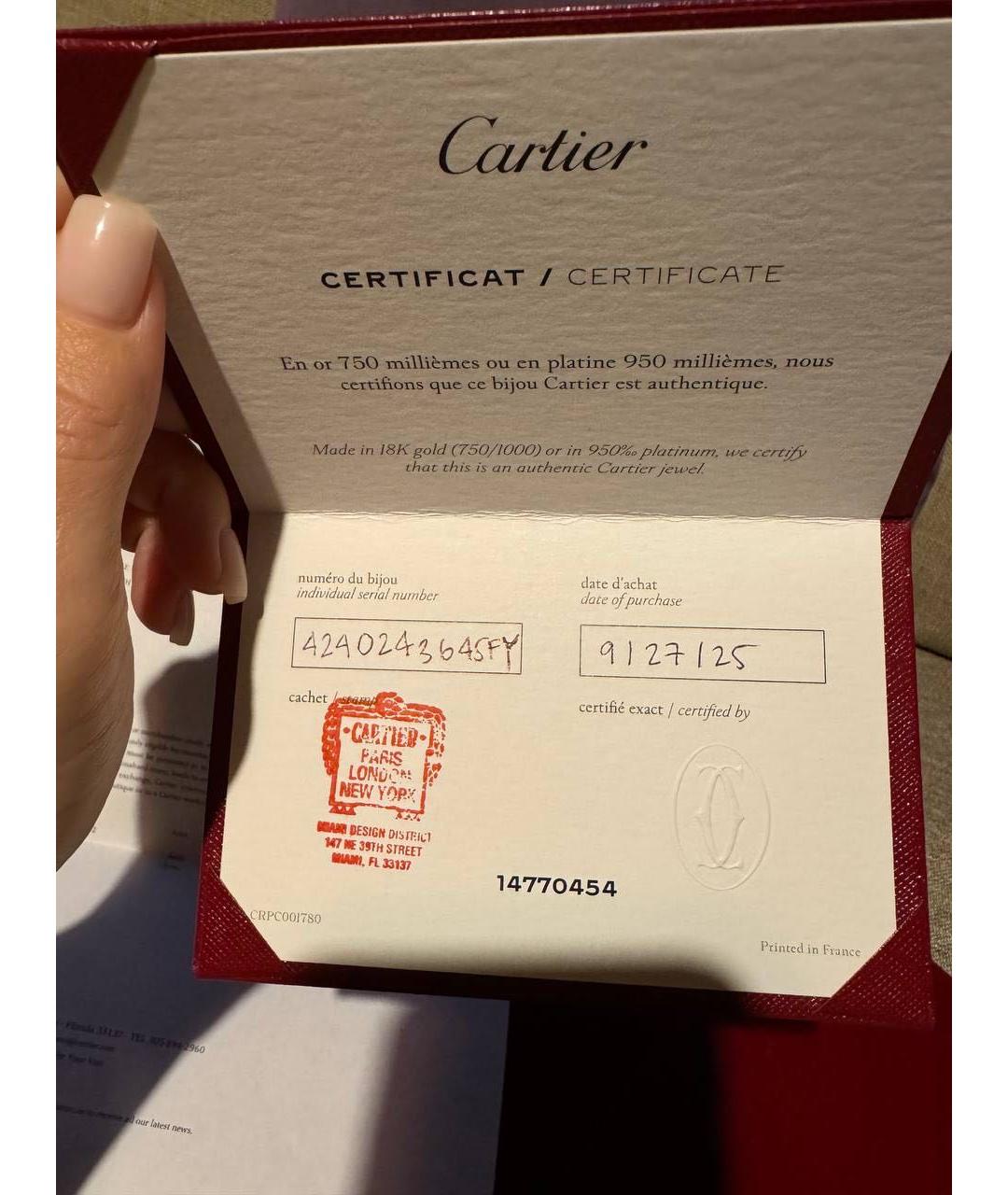 CARTIER Черные кожаные часы, фото 3