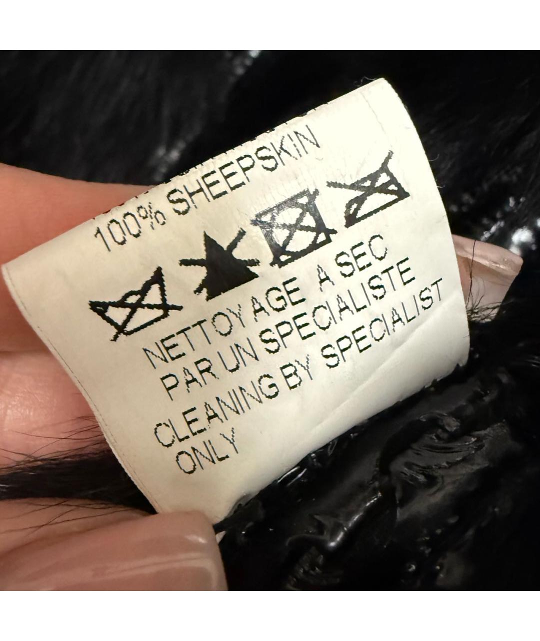 ALAIA Черная дубленка, фото 8