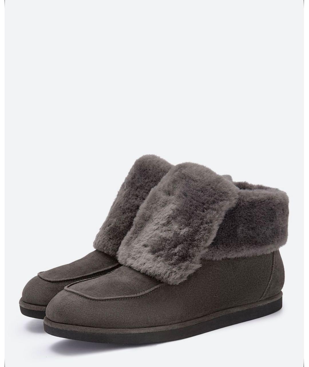 ASH Коричневые замшевые ботинки, фото 6