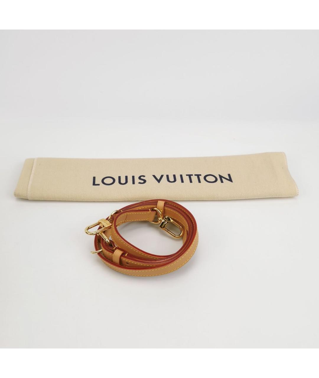 LOUIS VUITTON Синяя кожаная сумка через плечо, фото 8