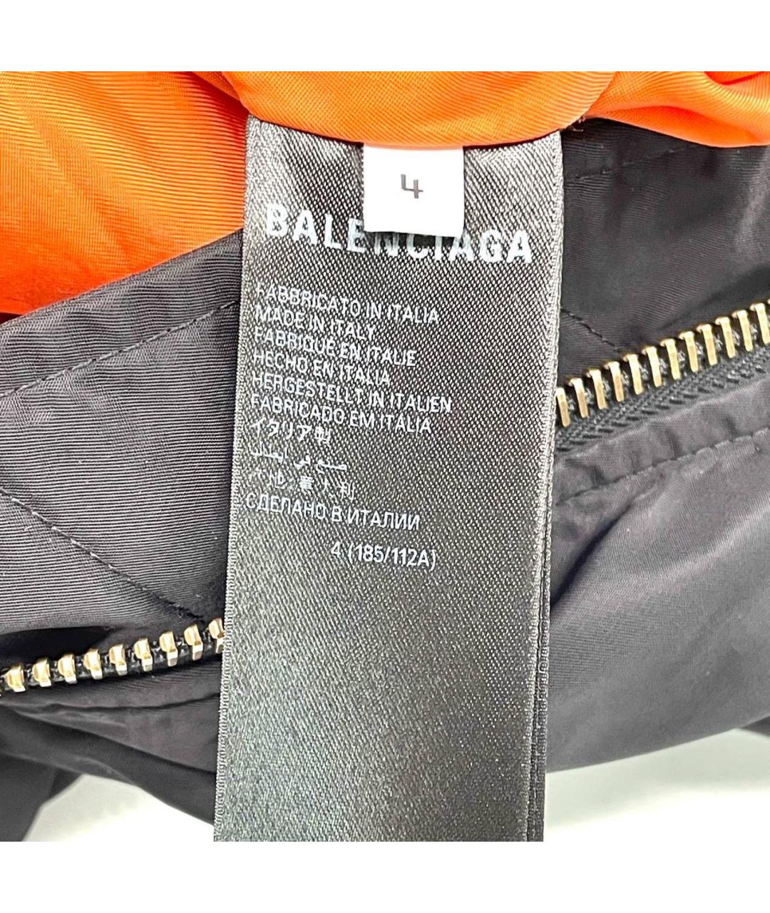 BALENCIAGA Черная куртка, фото 4