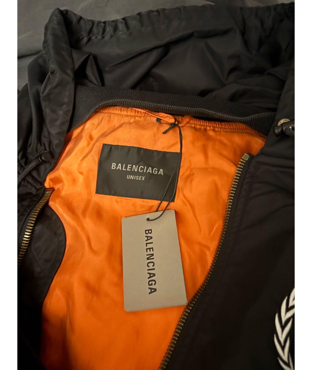 BALENCIAGA Черная куртка, фото 3