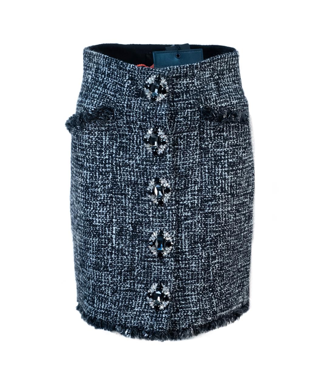 PHILIPP PLEIN Серый полиэстеровый костюм с юбками, фото 4