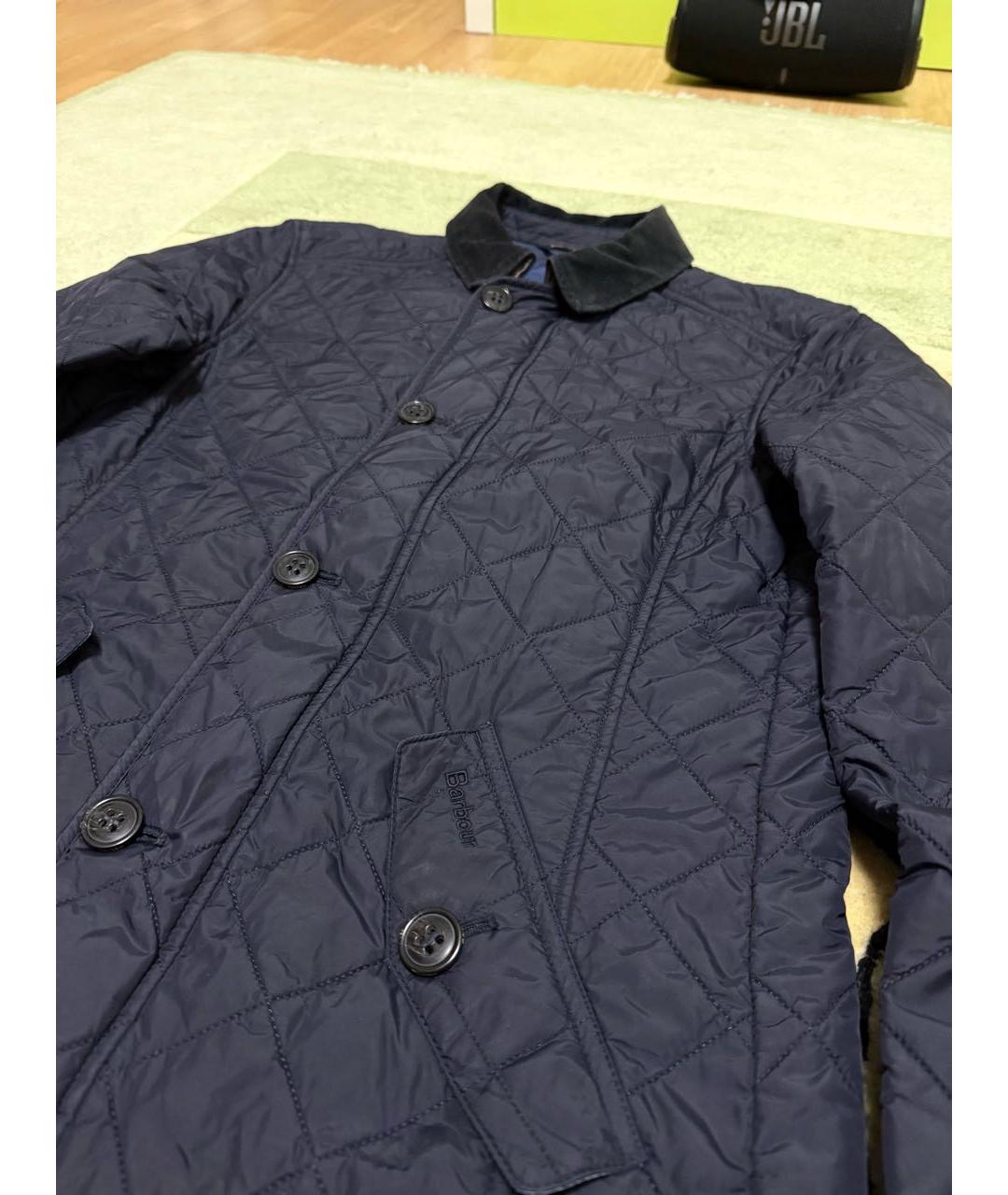 BARBOUR Синяя хлопковая куртка, фото 2