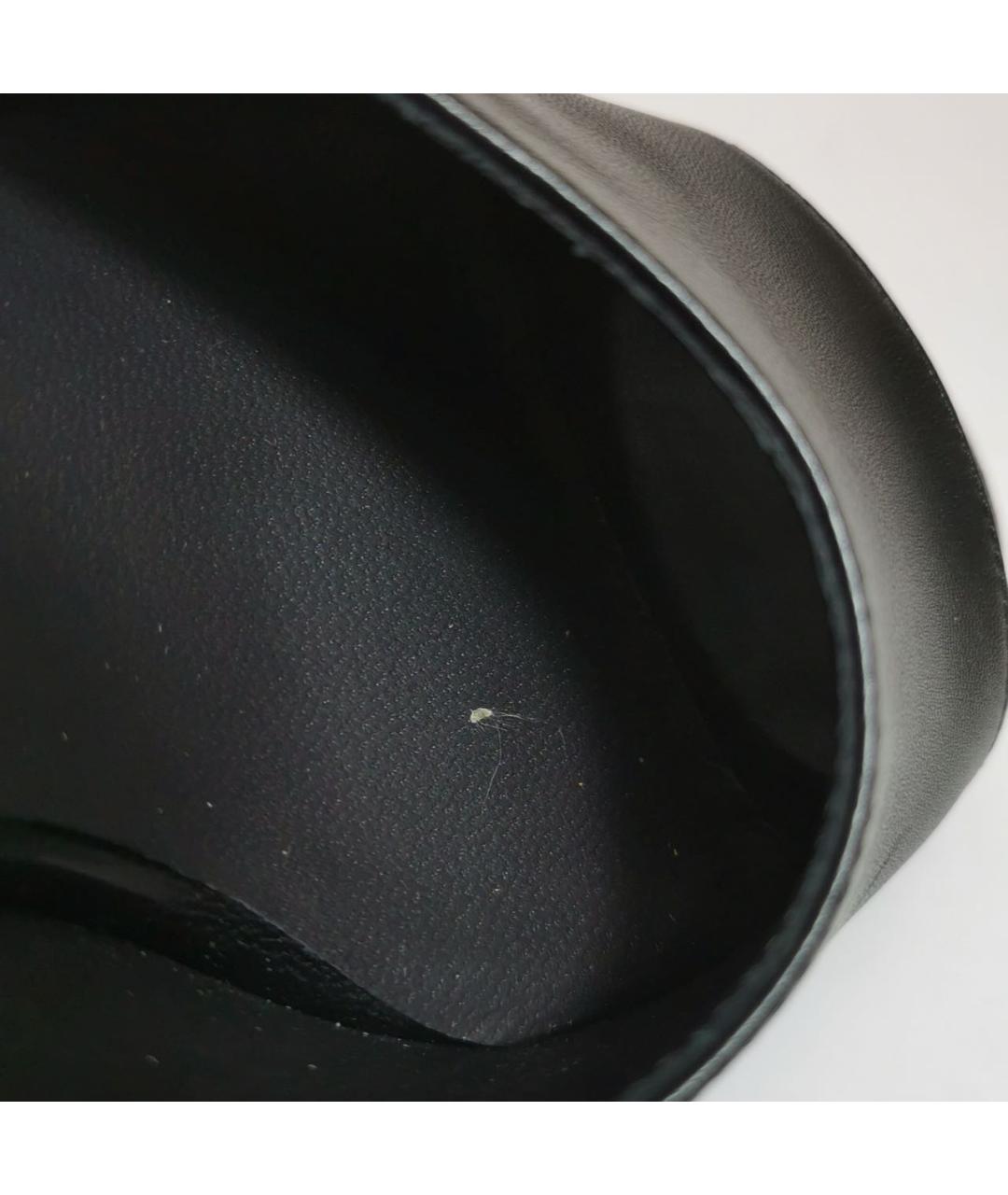 CHANEL Черные кожаные мюли, фото 7