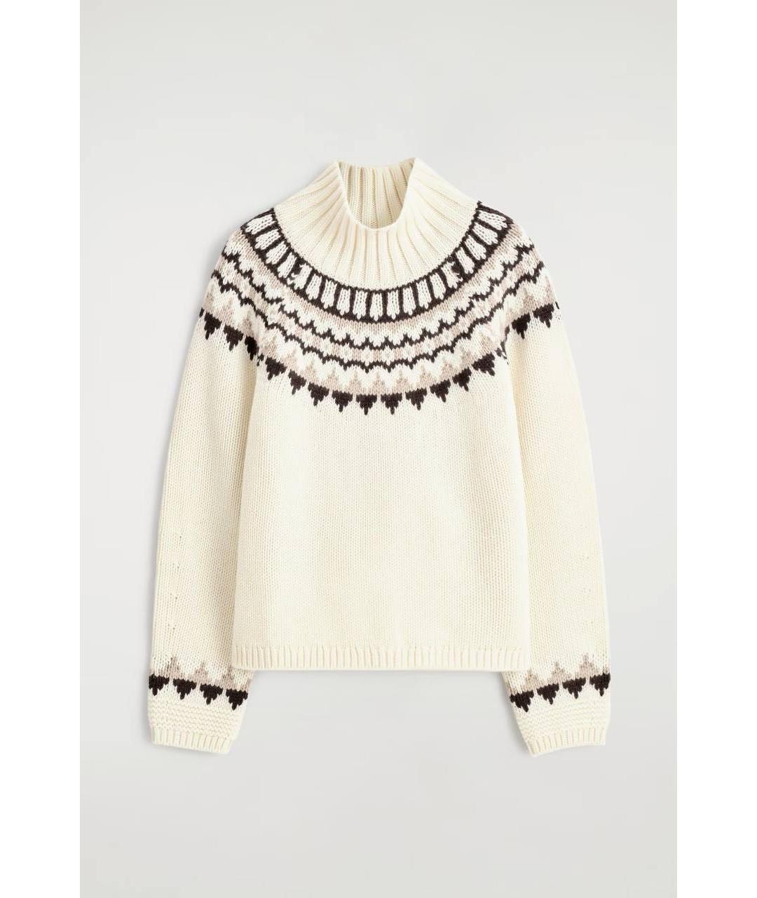 COS Мульти шерстяной джемпер / свитер, фото 6