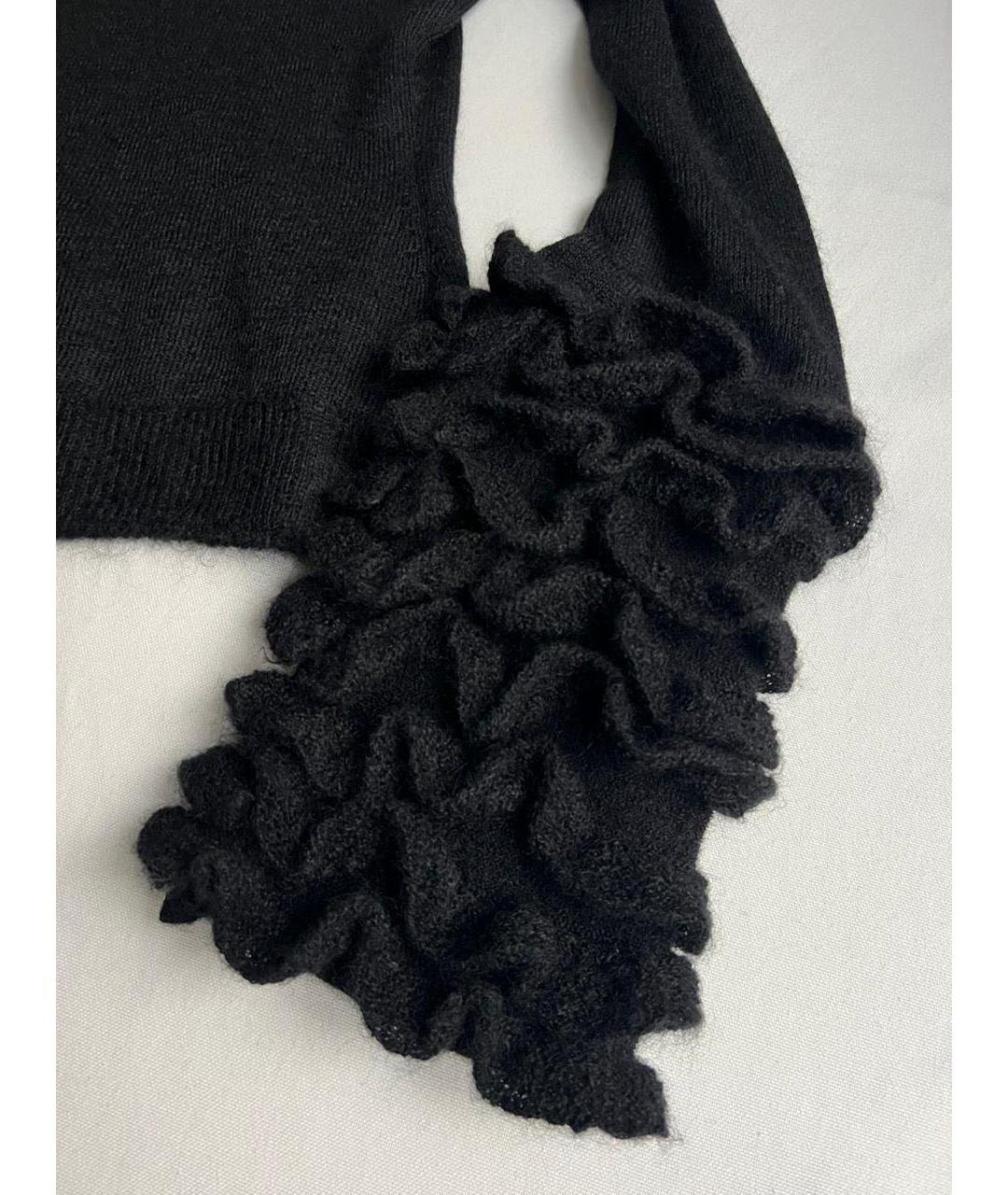 ALAIA Черный шерстяной джемпер / свитер, фото 3