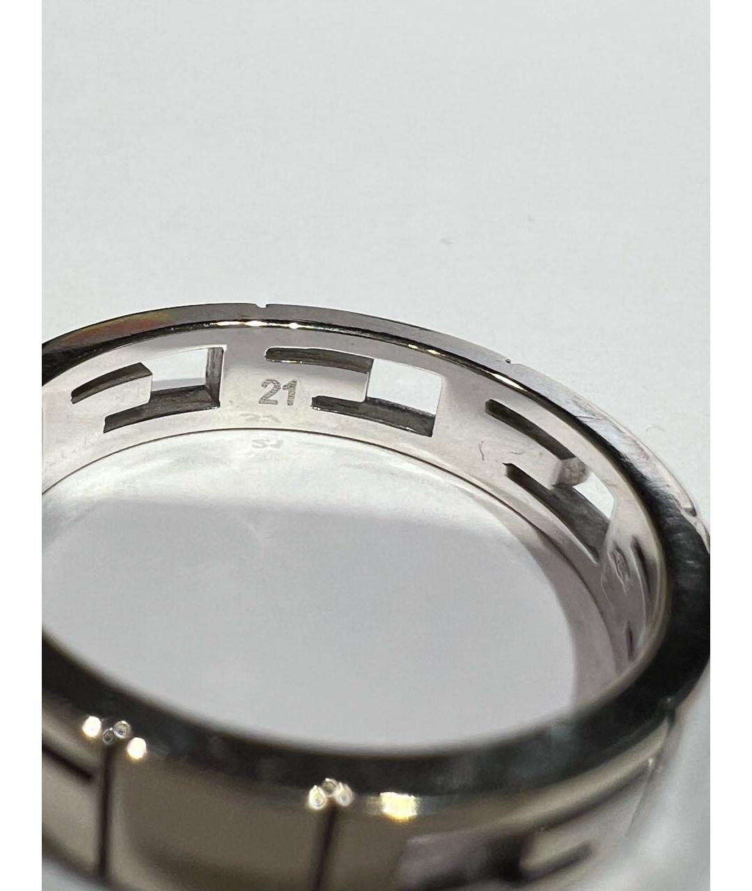 GUCCI Серебряное кольцо из белого золота, фото 5