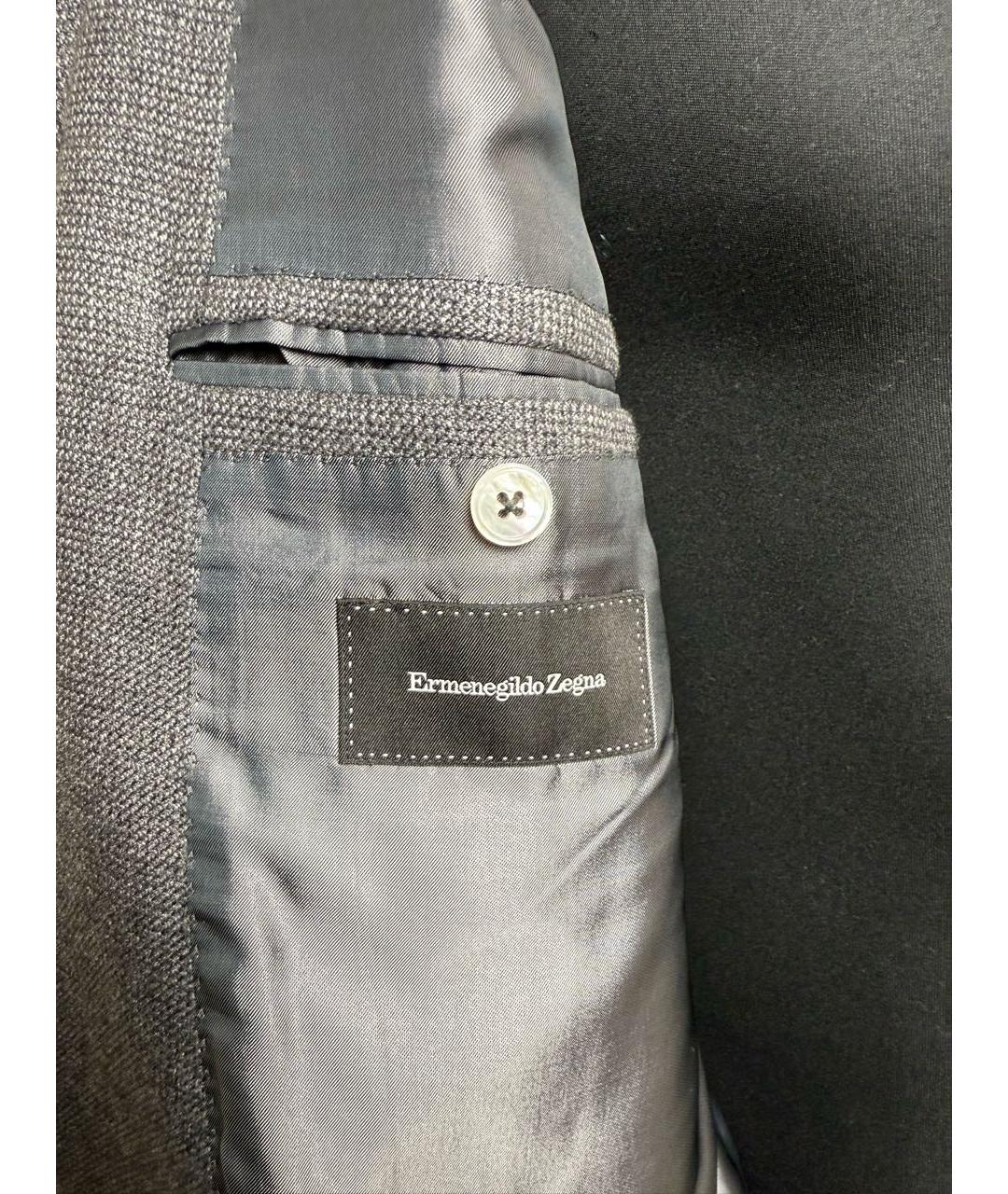 ERMENEGILDO ZEGNA XXX Серый кашемировый пиджак, фото 3