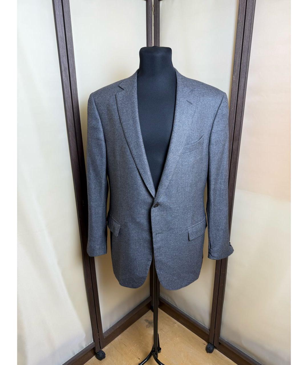 ERMENEGILDO ZEGNA XXX Серый кашемировый пиджак, фото 7