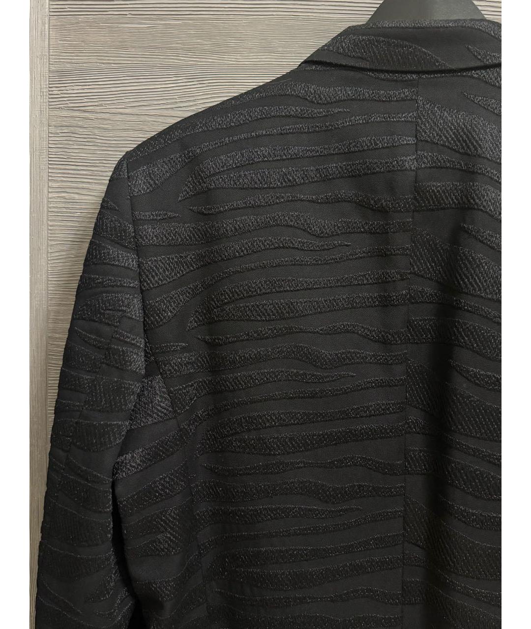 BALMAIN Черный шерстяной пиджак, фото 6