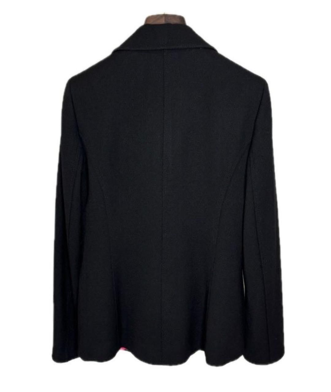 DOLCE&GABBANA Черный шерстяной жакет/пиджак, фото 2