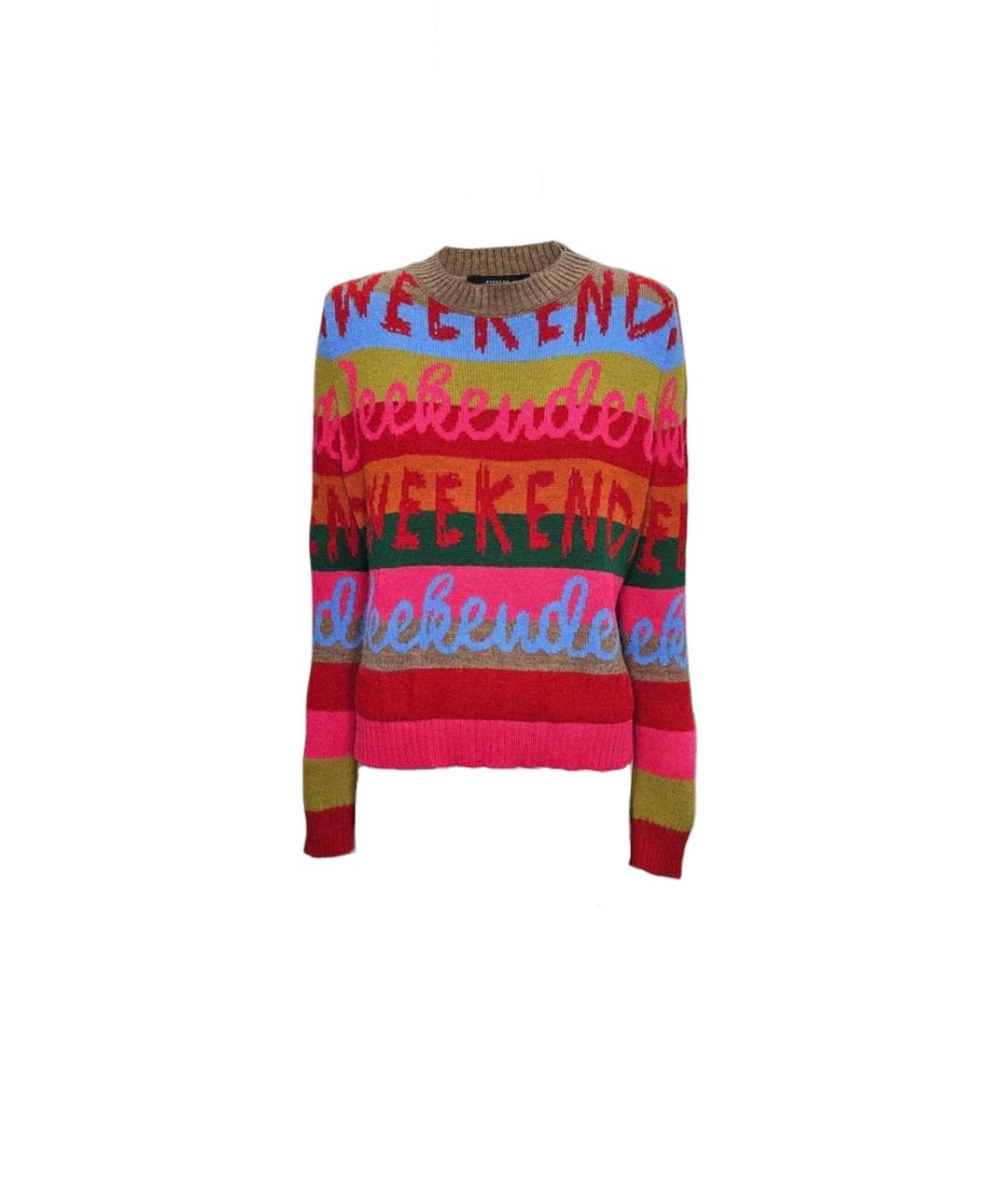 WEEKEND MAX MARA Мульти шерстяной джемпер / свитер, фото 6