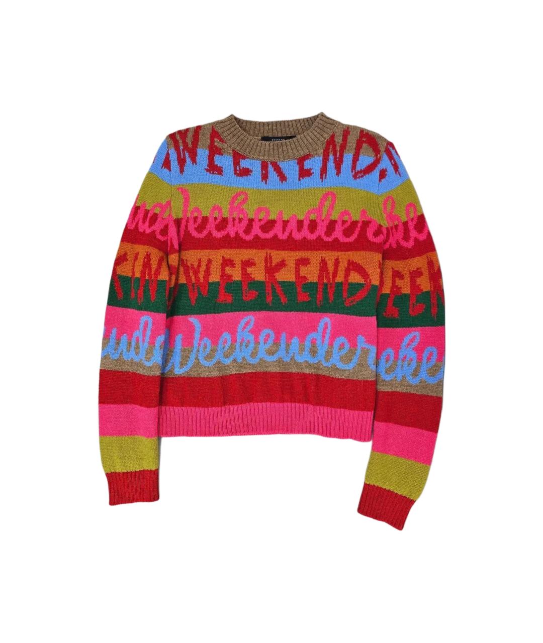 WEEKEND MAX MARA Мульти шерстяной джемпер / свитер, фото 3