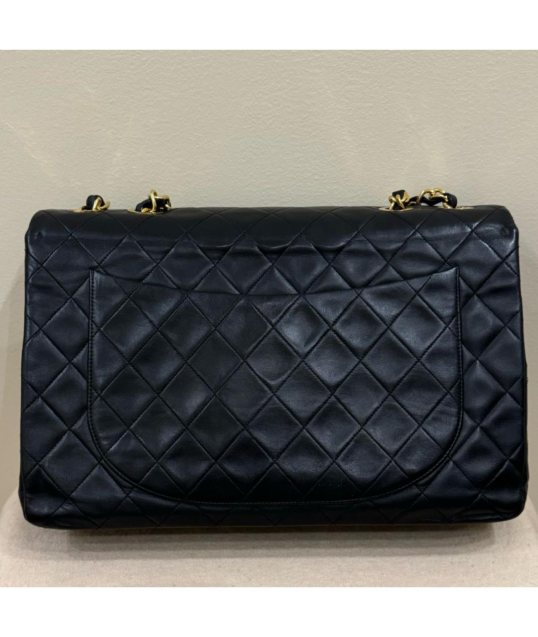 CHANEL Черная кожаная сумка через плечо, фото 3