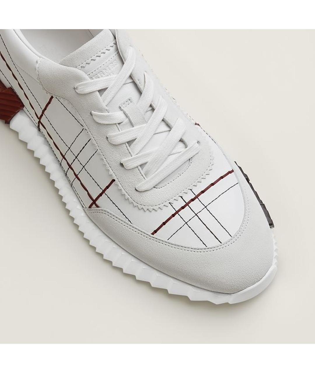 HERMES Мульти кожаные низкие кроссовки / кеды, фото 6