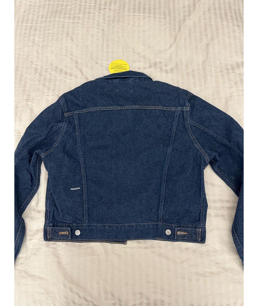 THE PANGAIA Темно-синий хлопковый костюм с брюками, фото 6