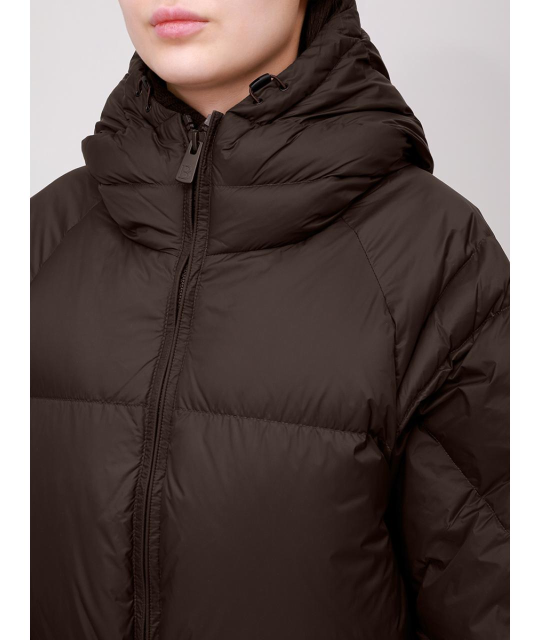 BACON Коричневый пуховик, фото 6
