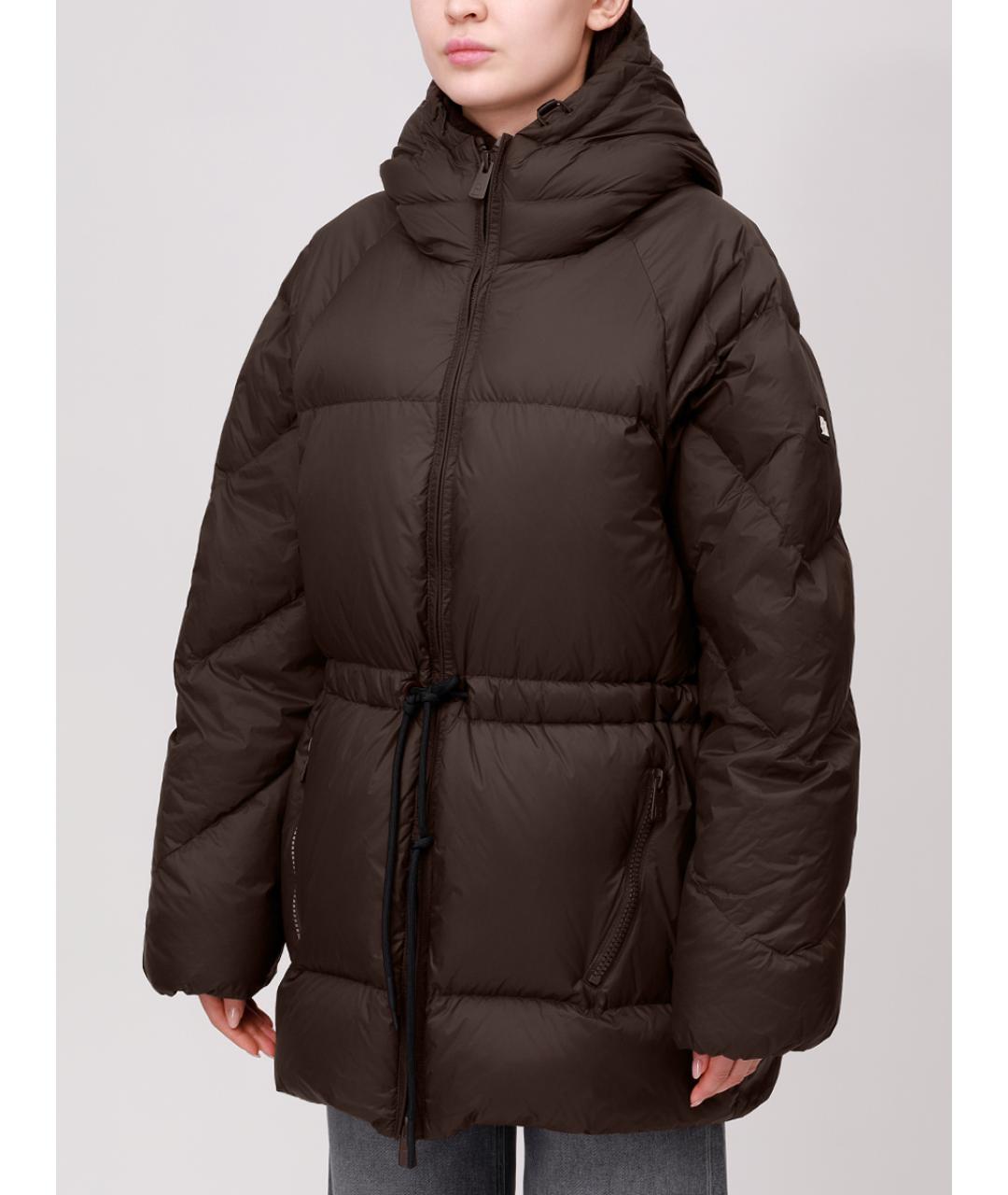 BACON Коричневый пуховик, фото 4