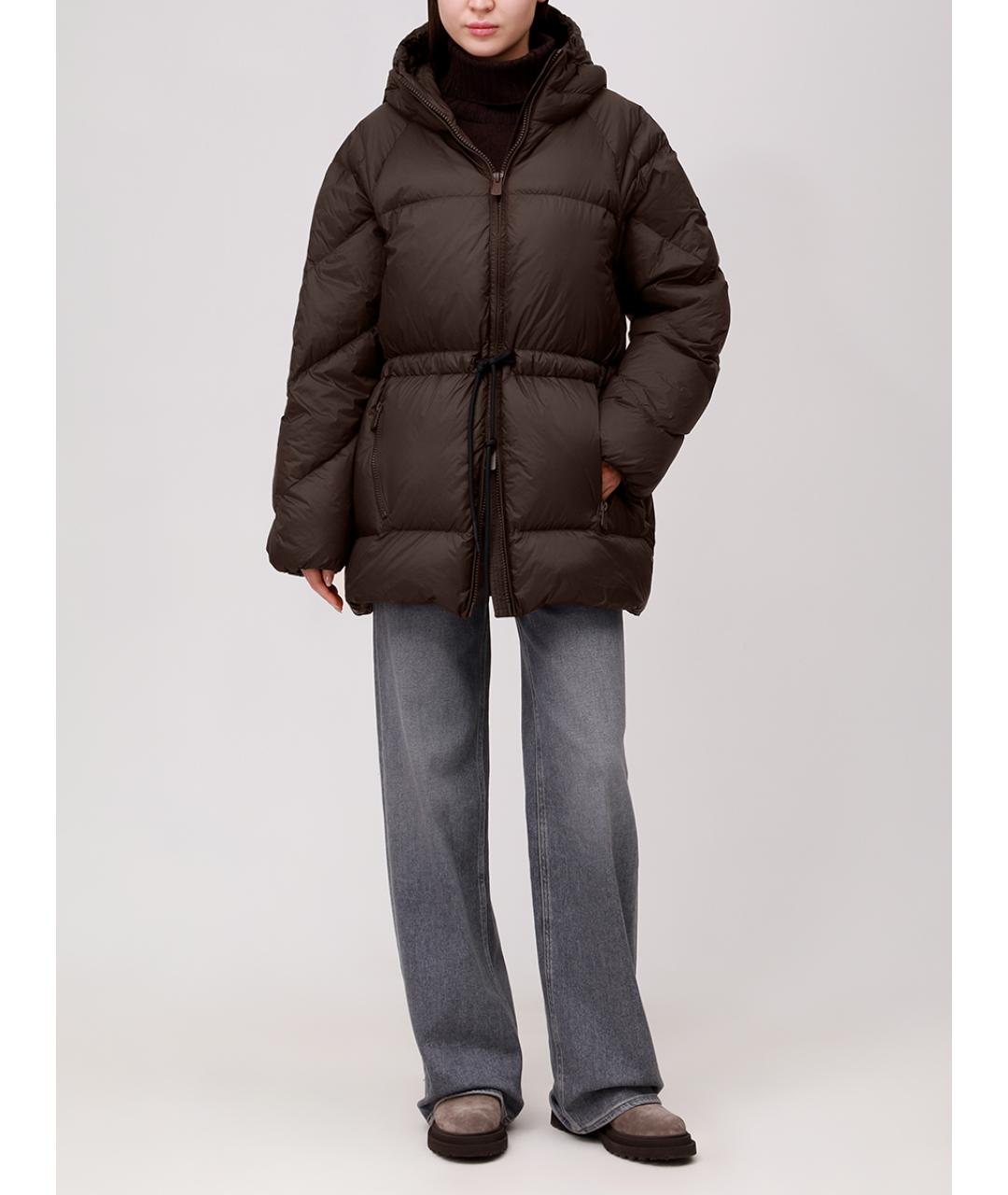 BACON Коричневый пуховик, фото 2