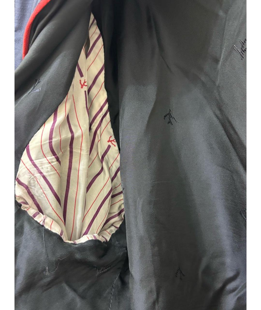 ISAIA Темно-синяя куртка, фото 4