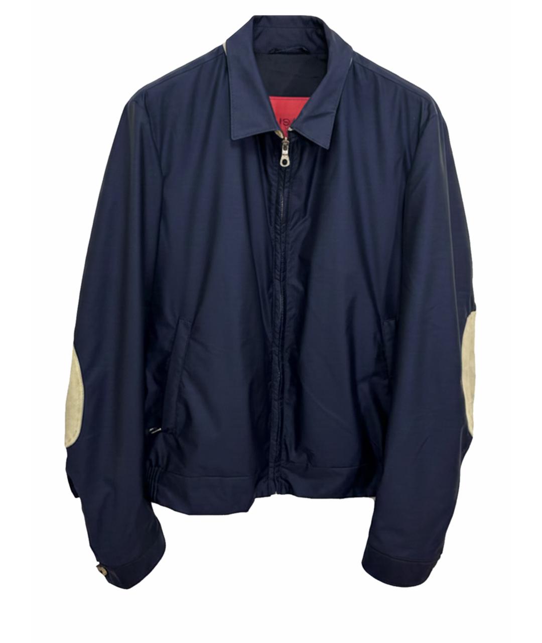 ISAIA Темно-синяя куртка, фото 1