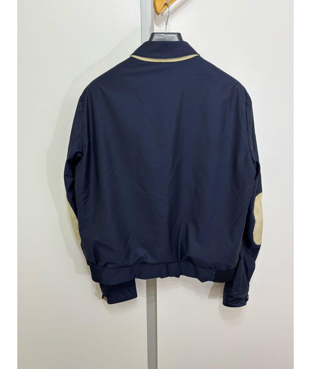 ISAIA Темно-синяя куртка, фото 2