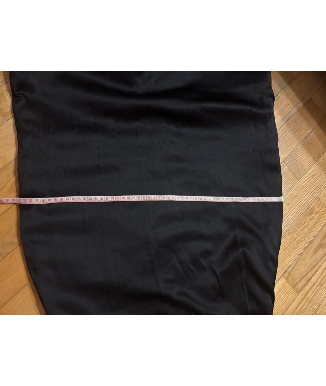 ALEXANDER TEREKHOV Черное полиэстеровое вечернее платье, фото 7