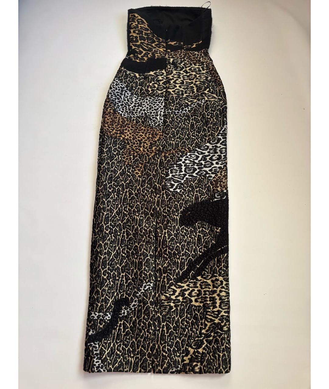 ALEXANDER TEREKHOV Черное полиэстеровое вечернее платье, фото 2