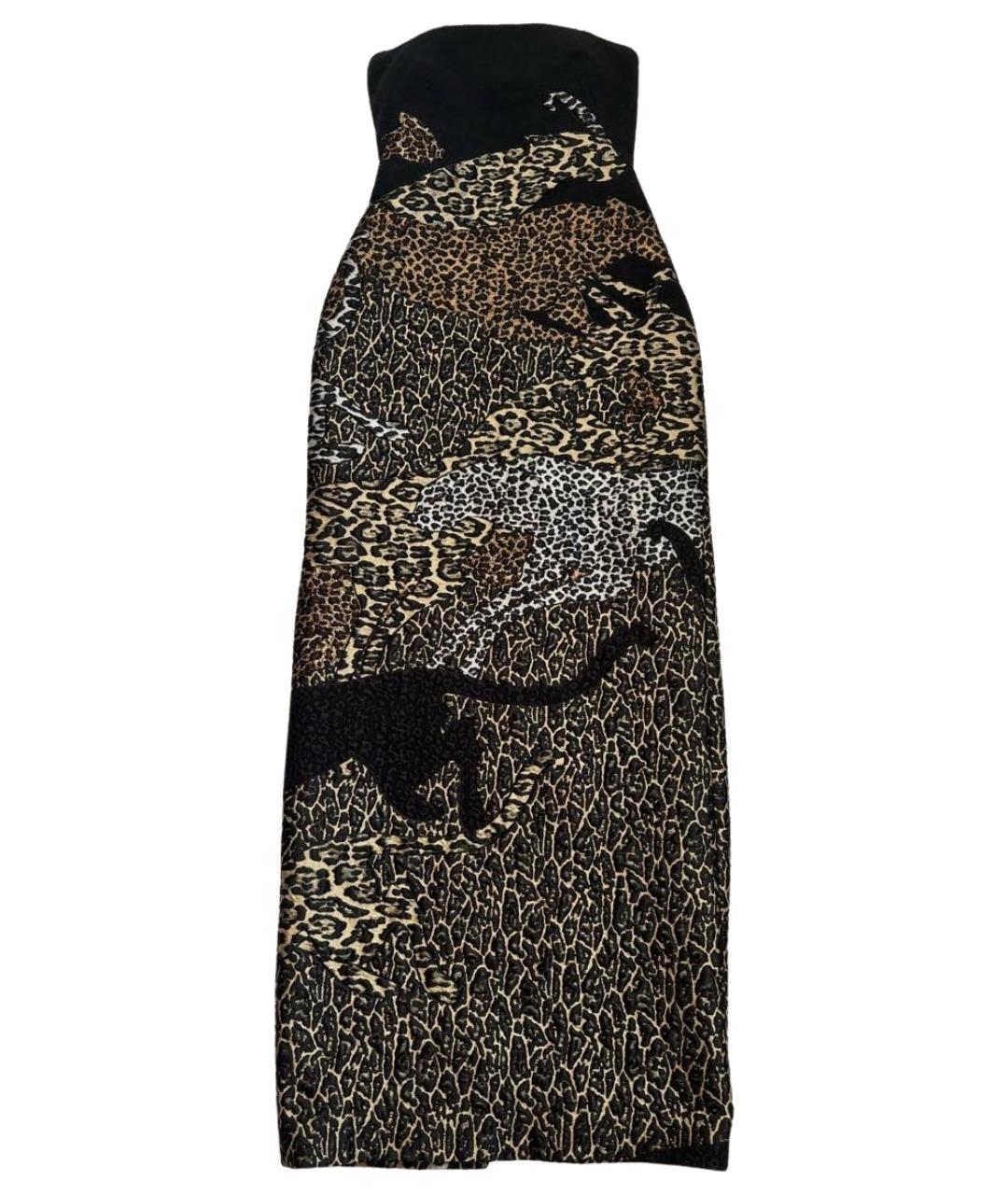 ALEXANDER TEREKHOV Черное полиэстеровое вечернее платье, фото 1