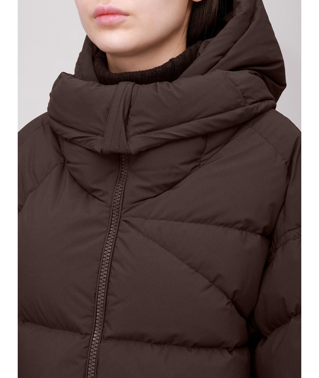 BACON Бордовый пуховик, фото 4